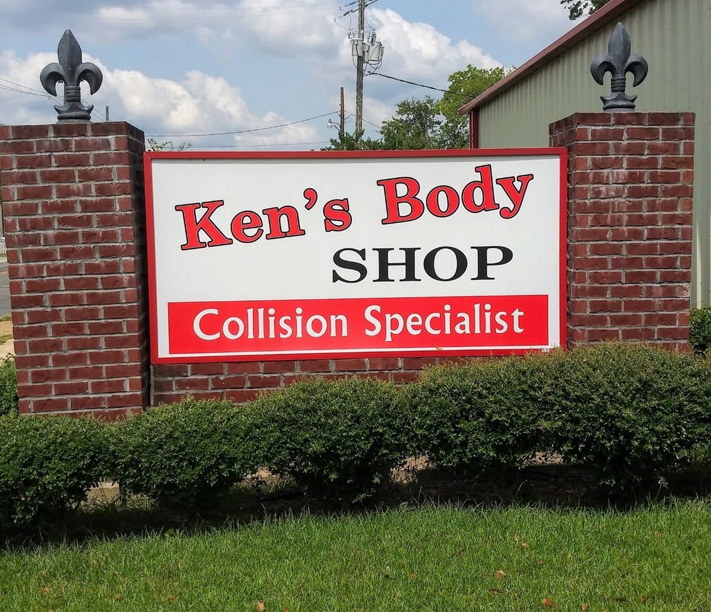 Ken’s Body Shop Signage — West Monroe, LA — Ken’s Body Shop