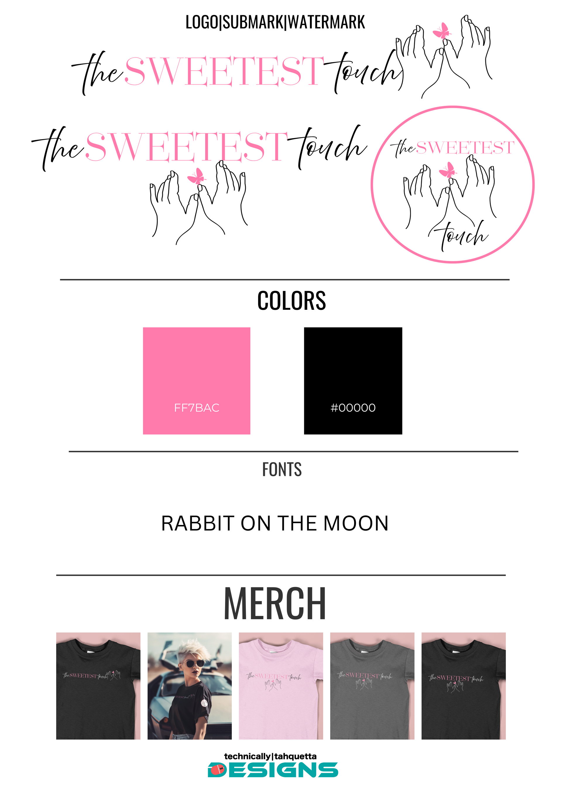 A flyer for a company called the sweetest french rabbit on the moon.