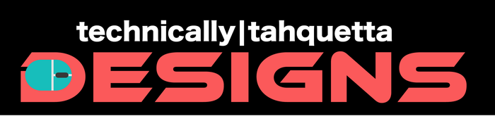 Technically tahquetta designs logo on a black background