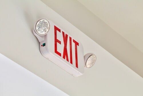 Exit Sign - Door Specialist in Wauchope, NSW