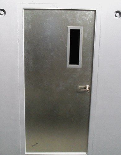 Fire Rated Door For Firte Bunker — Door Specialist in Wauchope, NSW