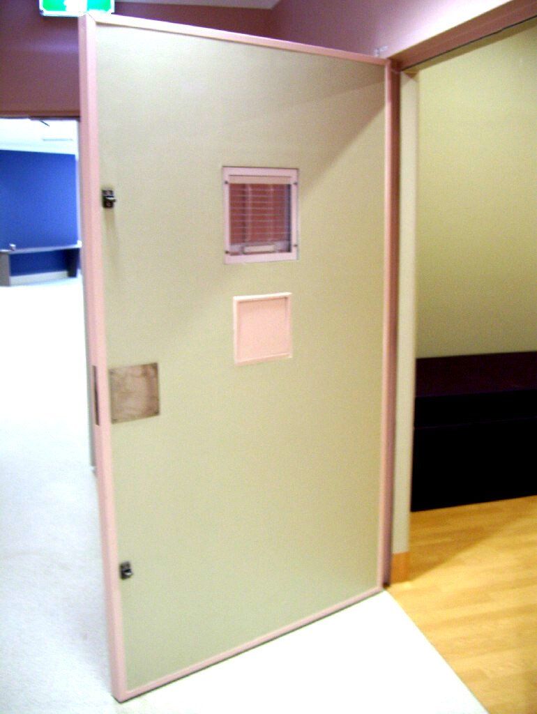 Seclusion Room Door inside — Door Specialist in Wauchope, NSW