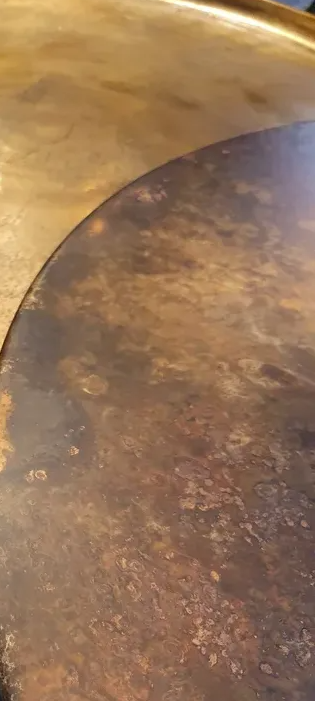 Ronde salontafels metaal goud