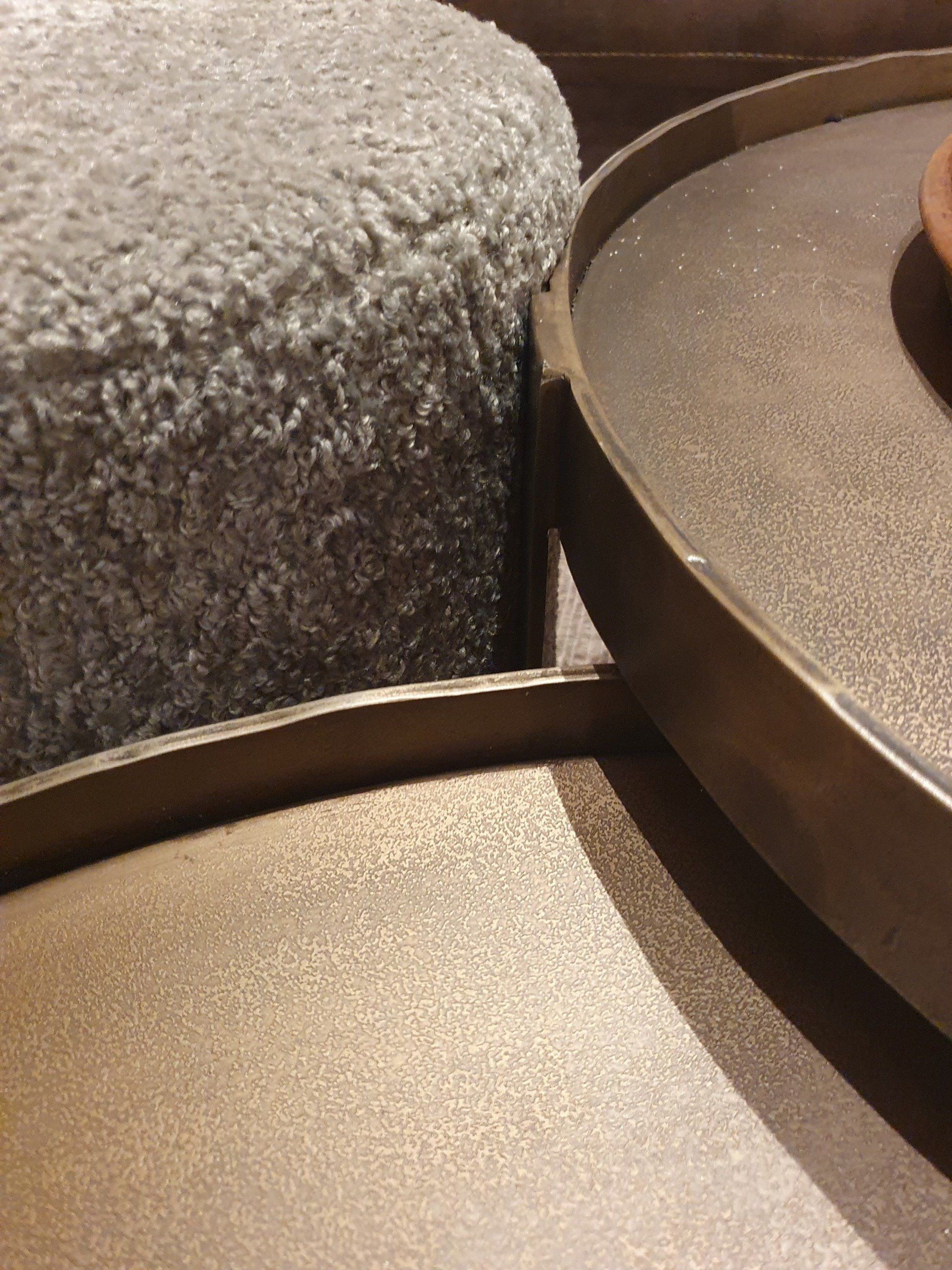 Ronde salontafels metaal goud