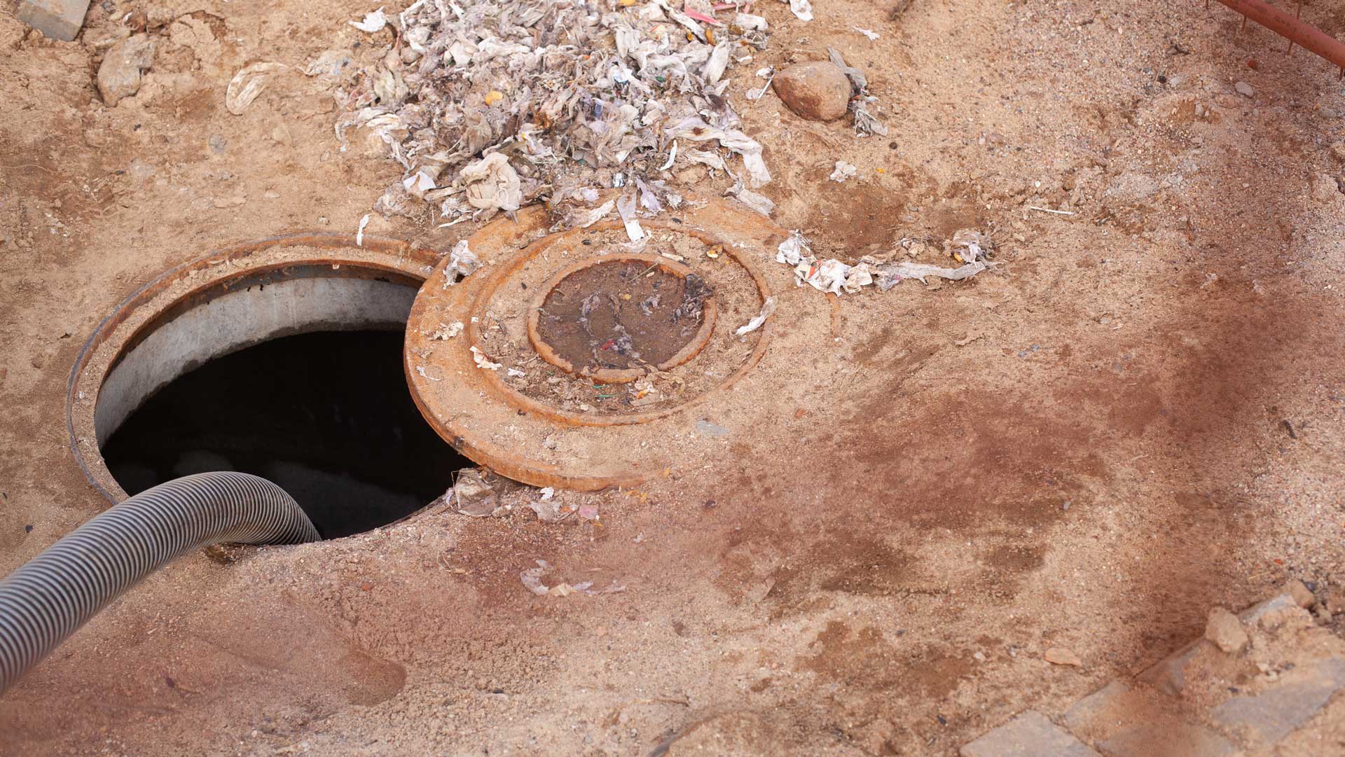 Pumping Sewer from An Open Manhole — South Berwick, ME — Value Rooter