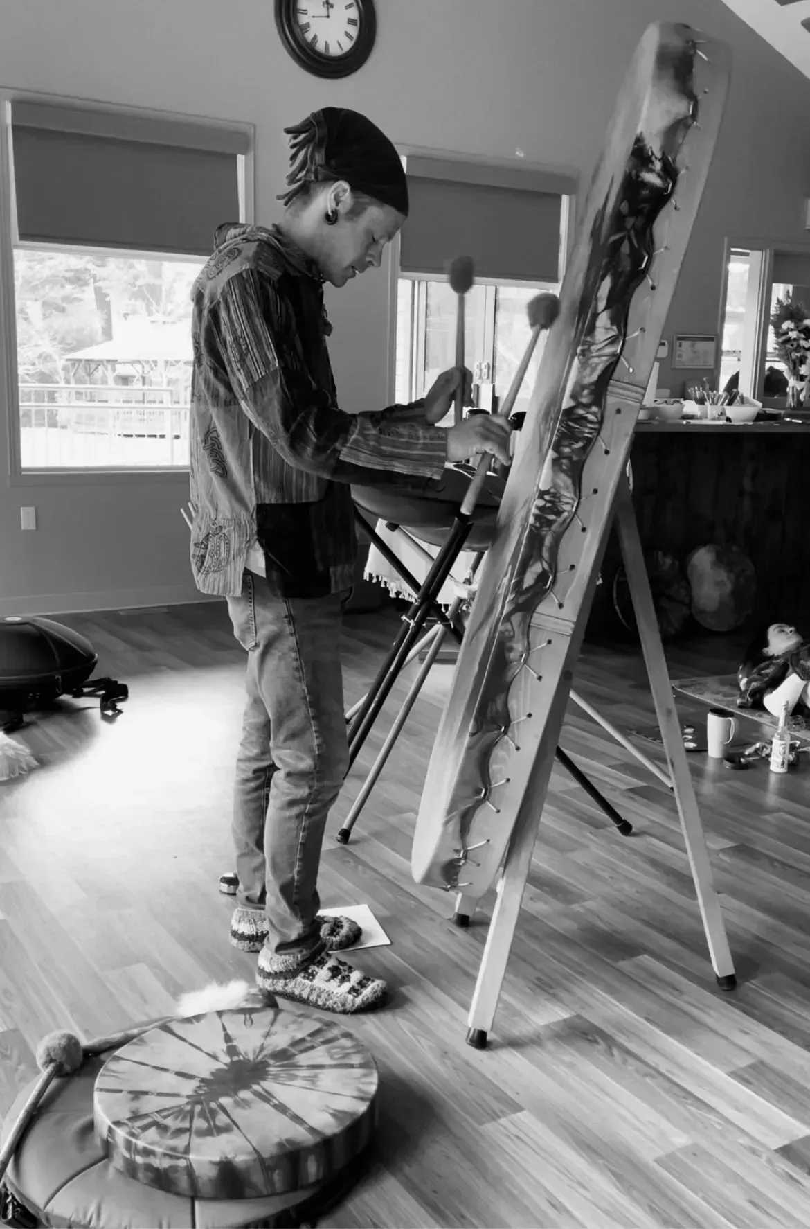 Handpan soundbath yoga