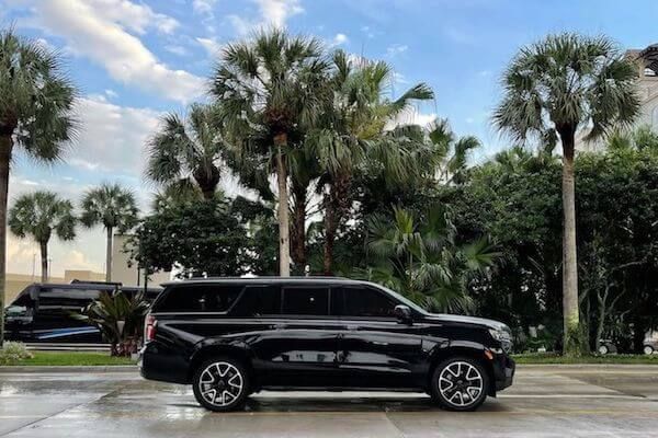 MCO airport chauffeur black car service Orlando