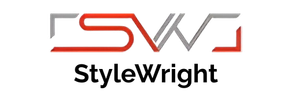 Logo: "SW" stylized in red and gray, with the text "StyleWright" below.