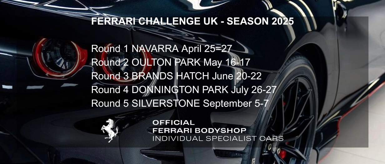 Ferrari Challenge Cars Individual Specialist Cars Official Ferrari Bodyshop