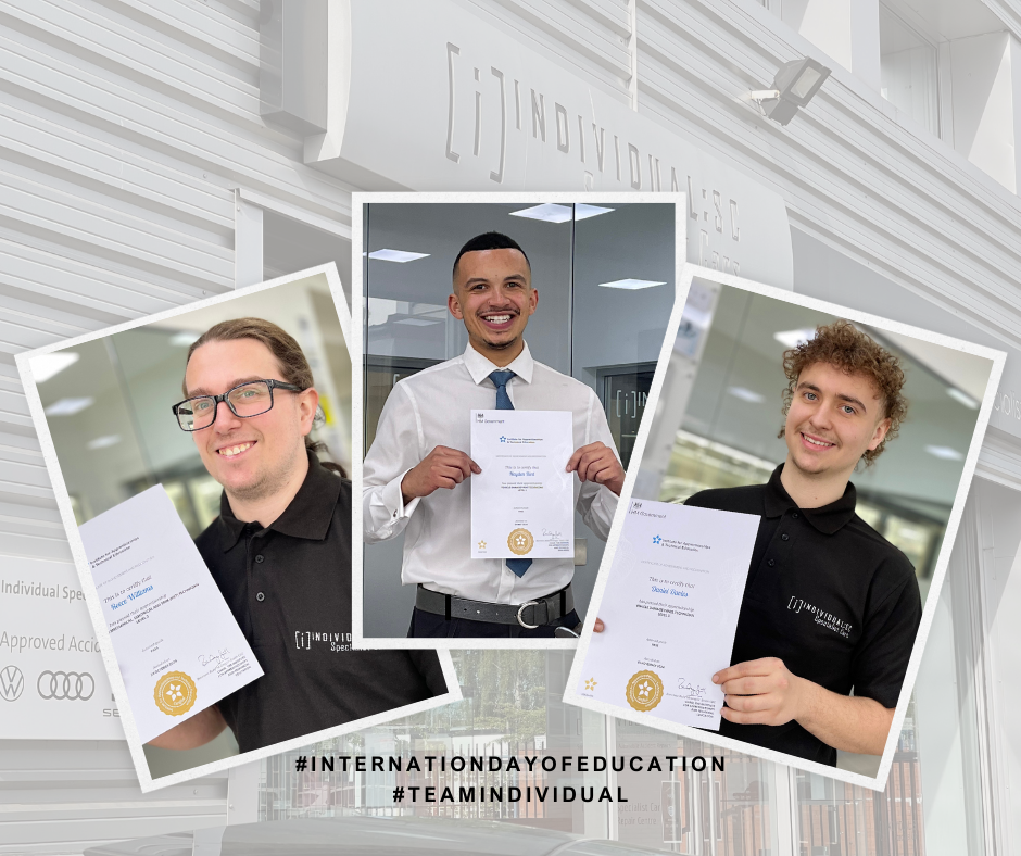 Our apprentices become fully qualified automotive repair technicians 