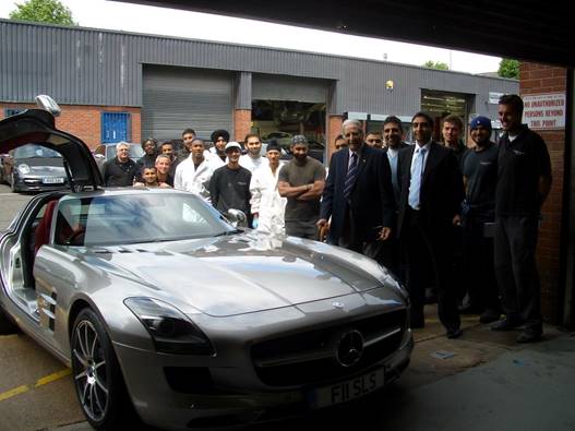 The Gaffar and his Team