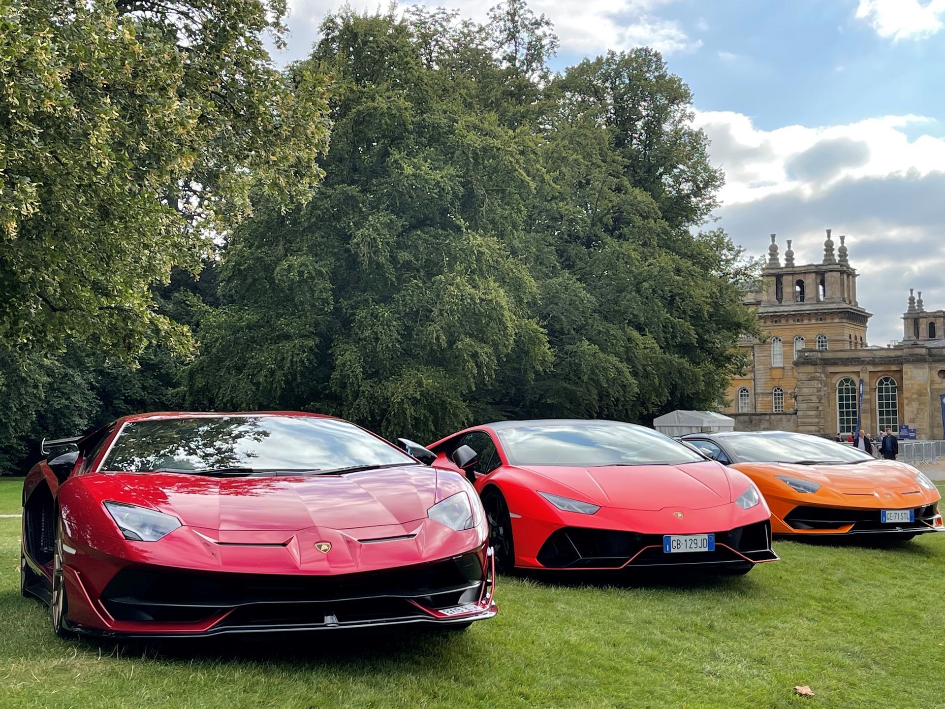 Lamborghini Line up Salon Prive