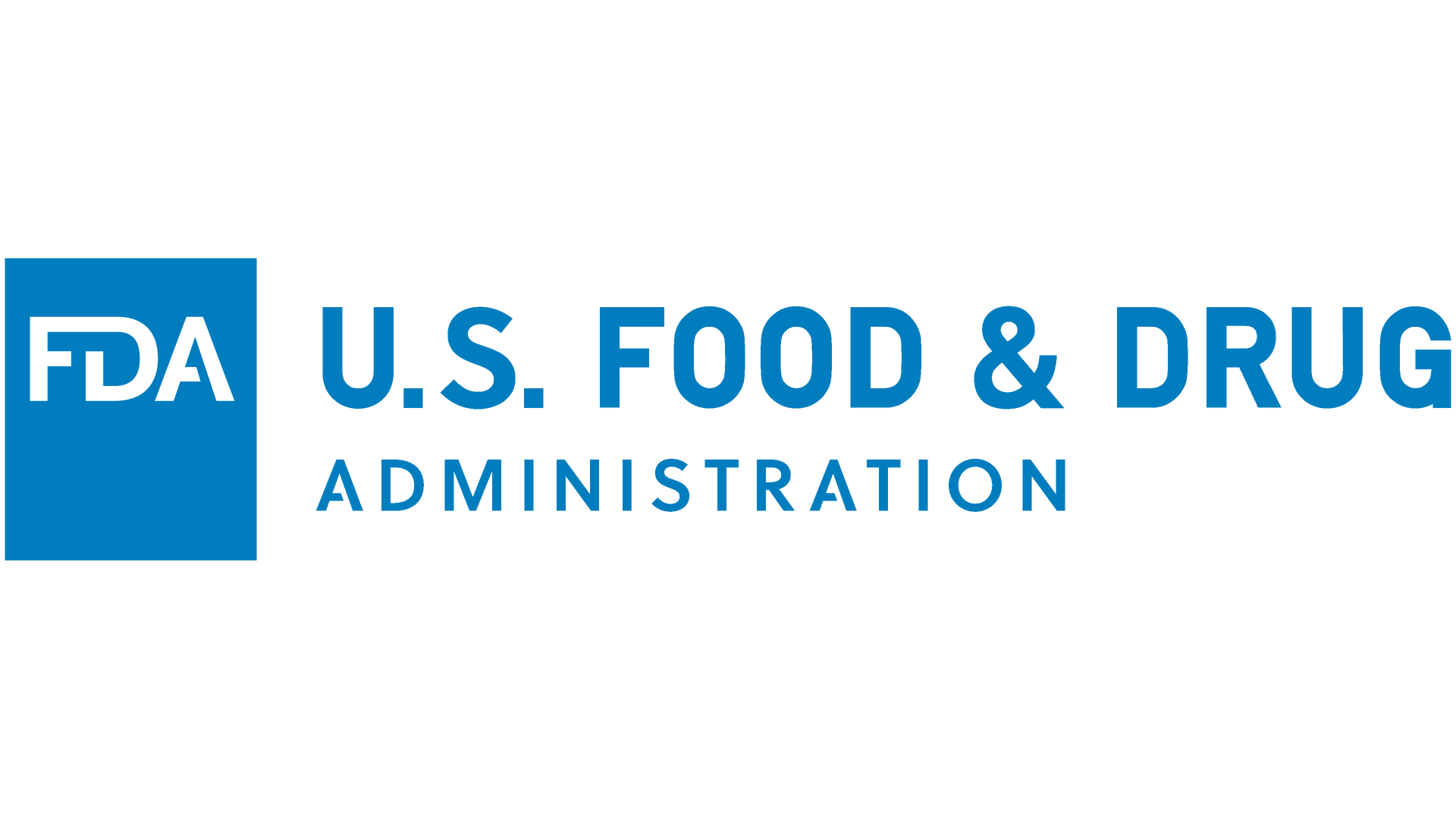 Logo for the U.S. Food and Drug Administration, featuring the letters 