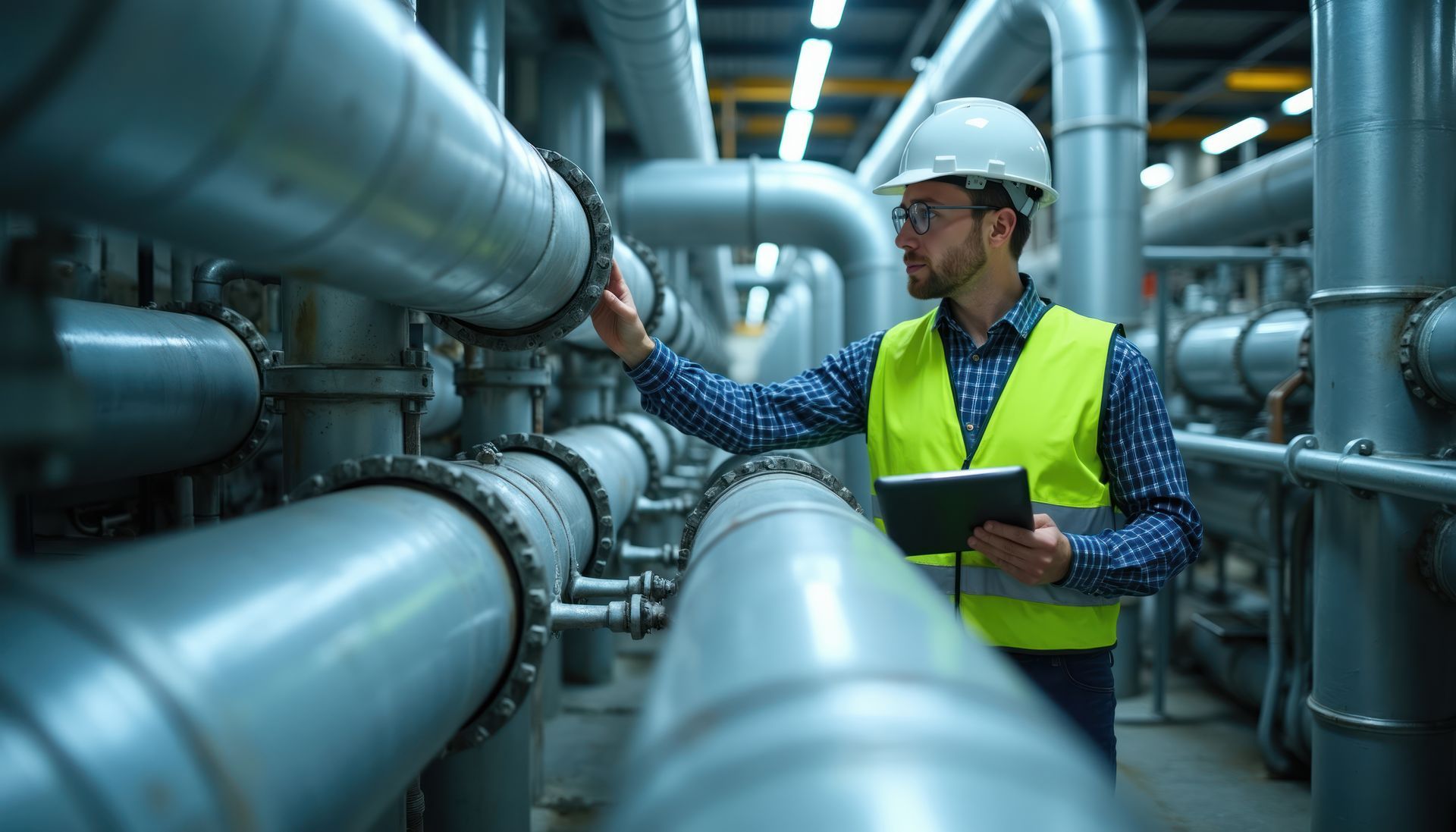 cleaning oil and gas facility office areas