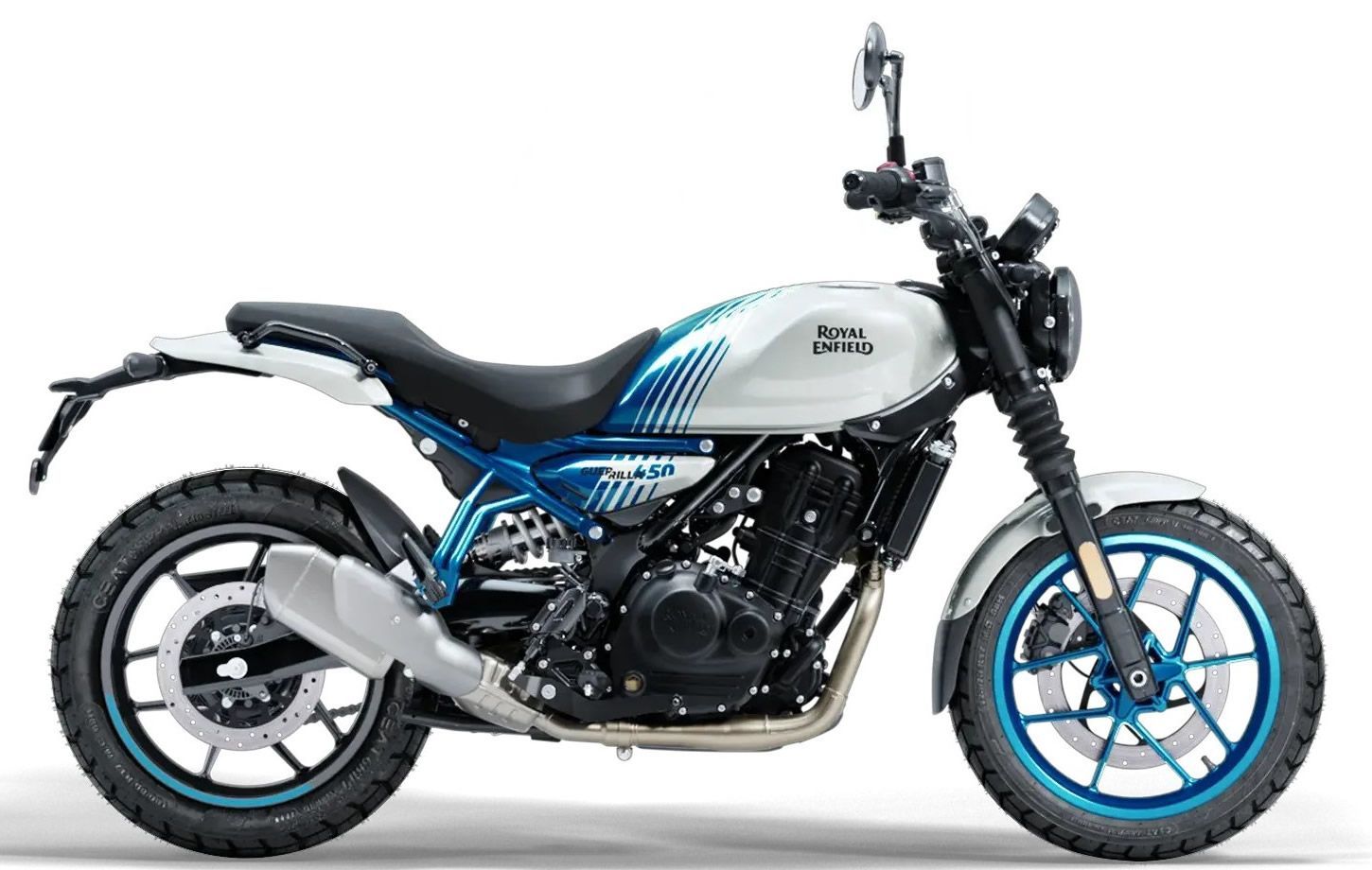 Royal Enfield Guerilla Brava Blue