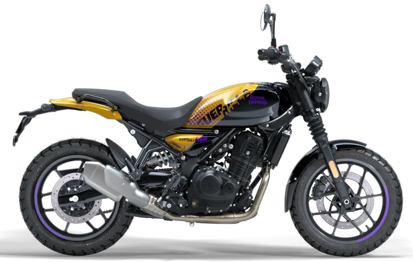 Royal Enfield Guerilla Yellow Ribbon