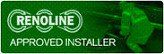 Renoline approved installer logo