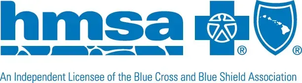 HMSA logo featuring the blue text 