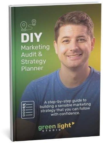Jake's DIY marketing audit & strategy planner book