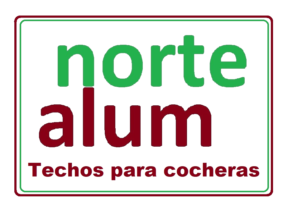 A logo for norte alum techos para cocheras