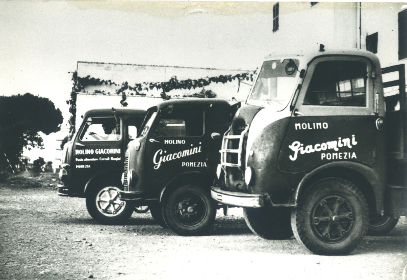 Facciata storica del Molino Giacomini