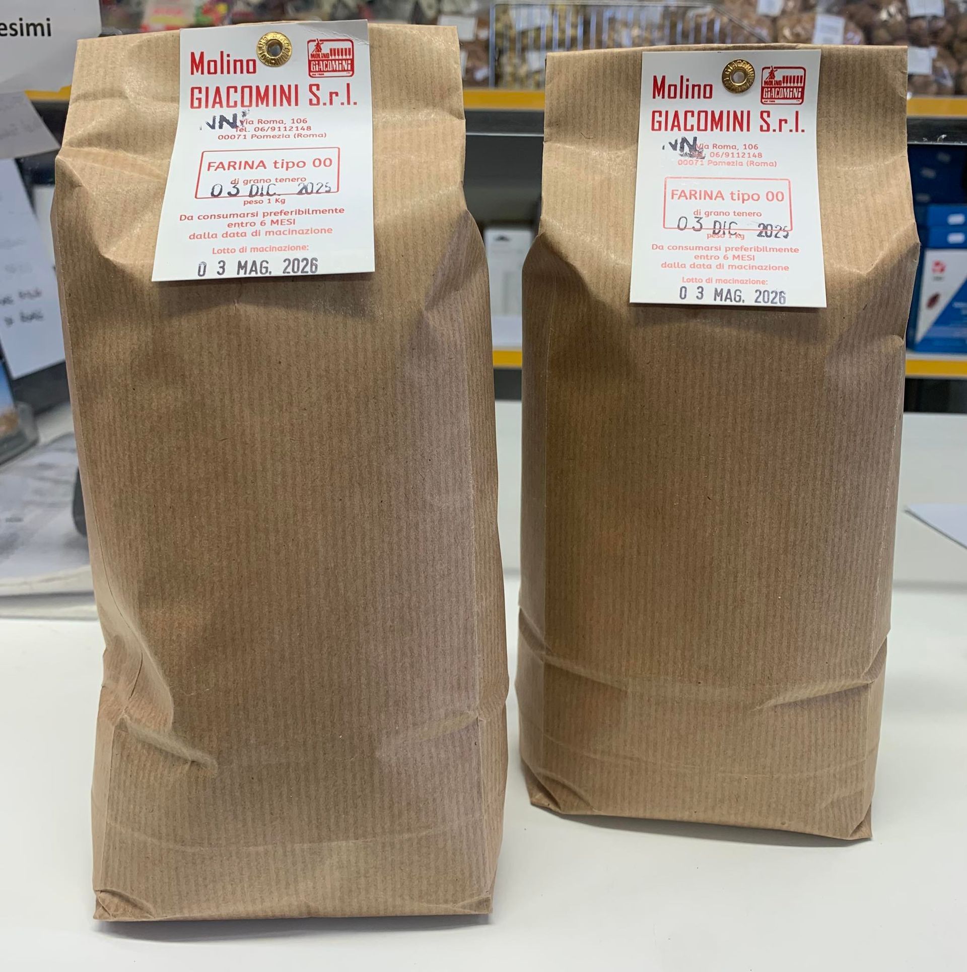 Farina di grano tenero Molino Giacomini