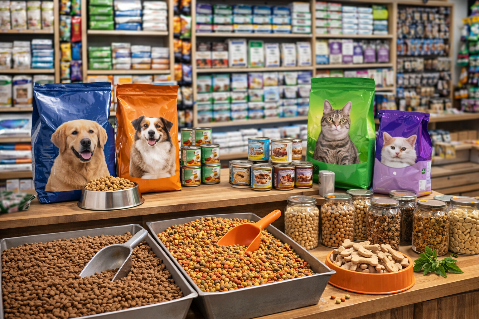 MANGIMI ZOOTECNICI E PET FOOD