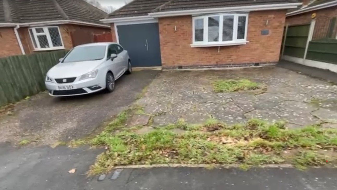 Before installing a new block paved driveway, path and patio in Binley Woods, Coventry