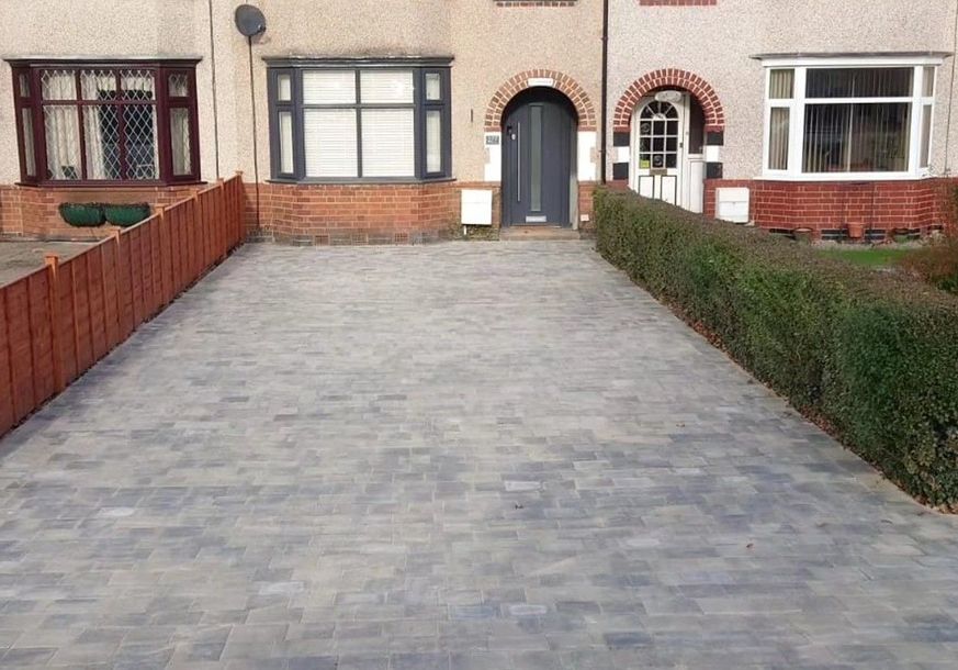 DNA Driveways Coventry - tegula block paving for a large driveway in Coventry
