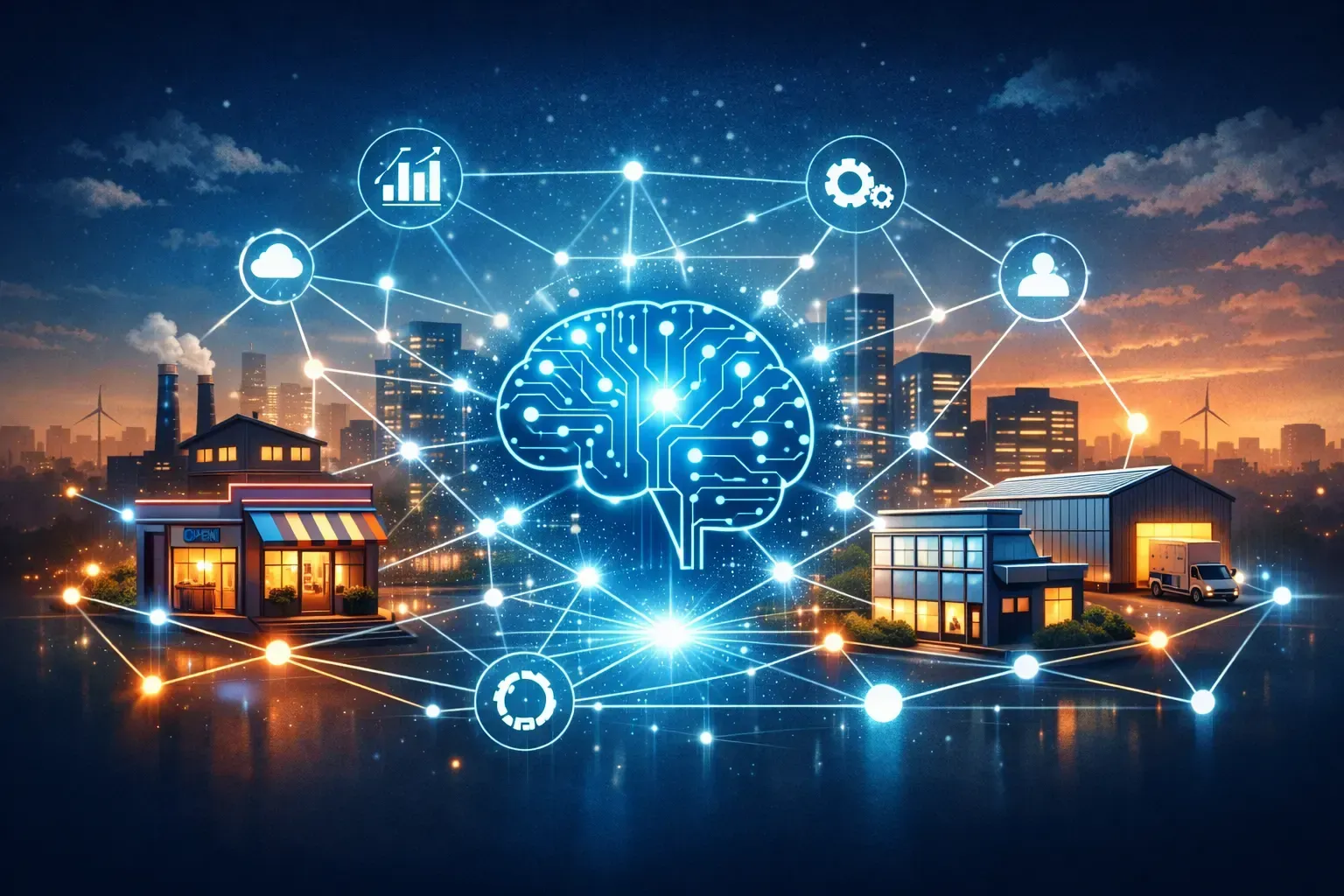 A man is sitting at a table using a laptop computer while holding a cup of coffee.