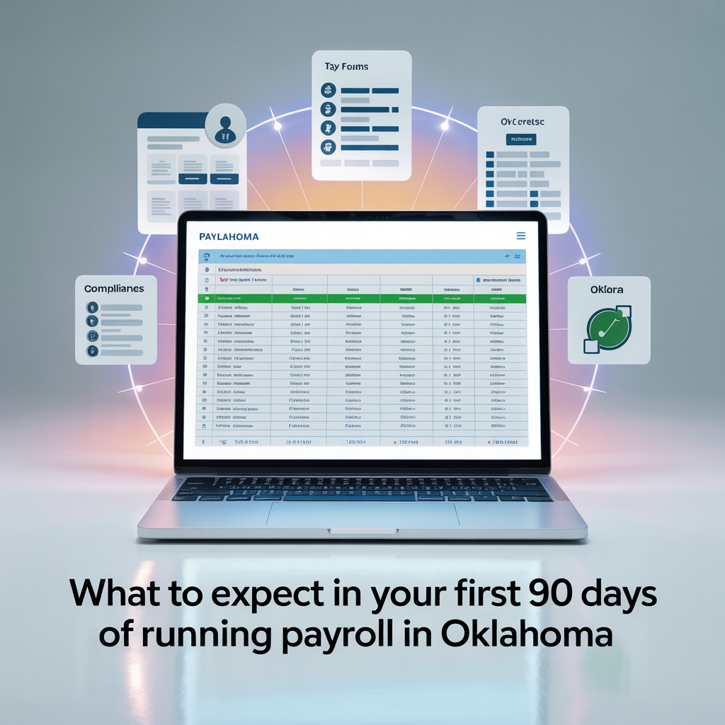 What to expect in your first 90 days of running payroll in oklahoma