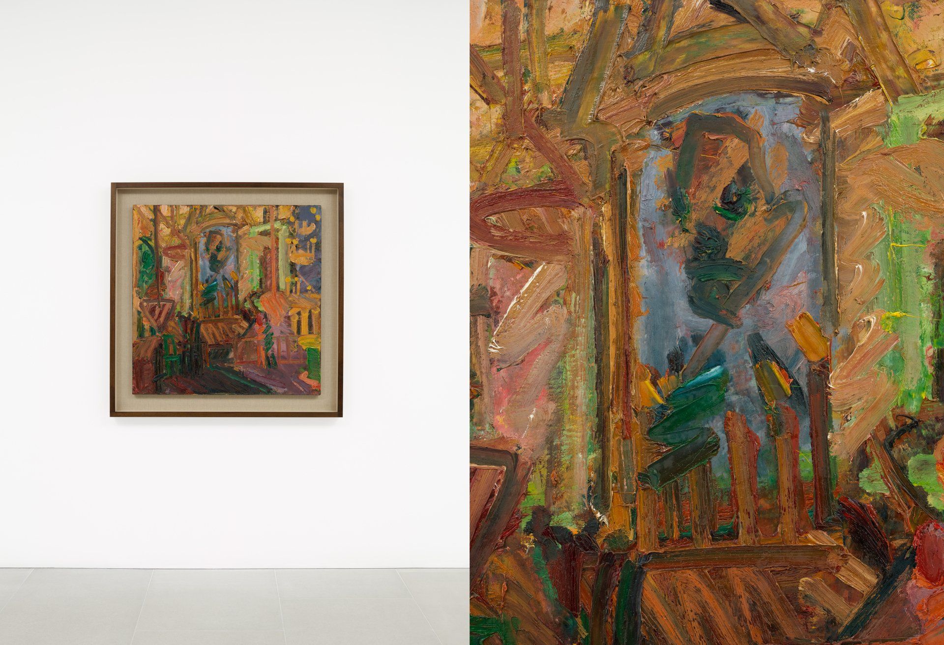 Frank Auerbach /Rimbaud ll 1976-77/Peter mallet photography