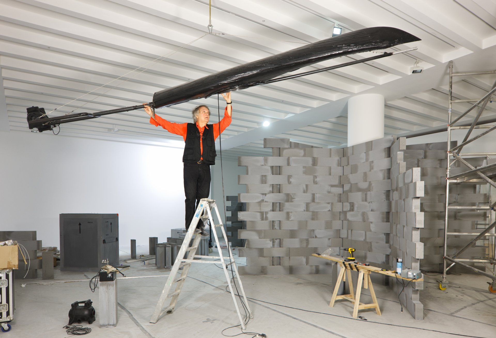 Gilberto Zorio  2013/ peter mallet photography