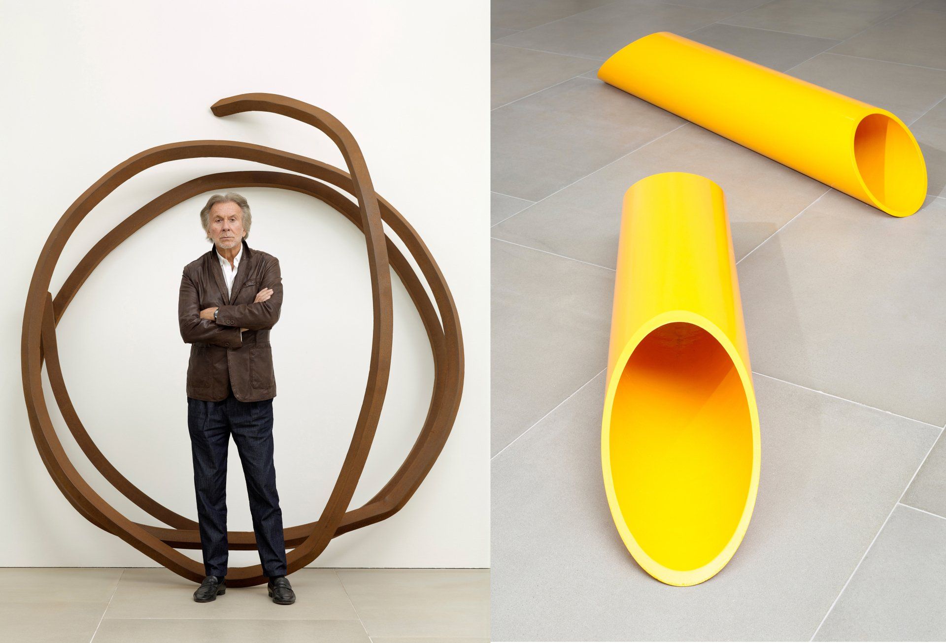 Bernar Venet 2017/ peter mallet photography
