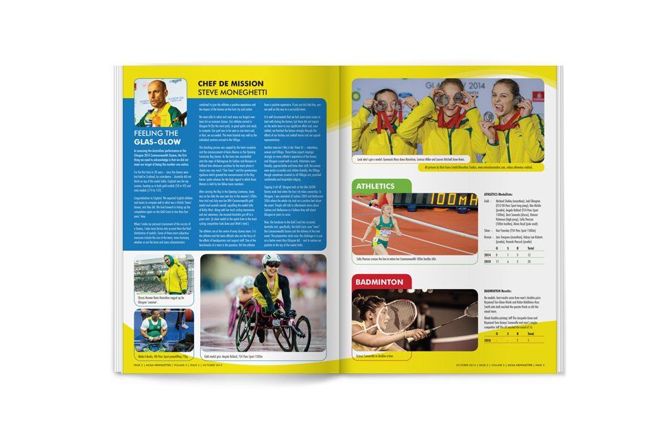 Commonwealth Game 2014 Australian Team handbook