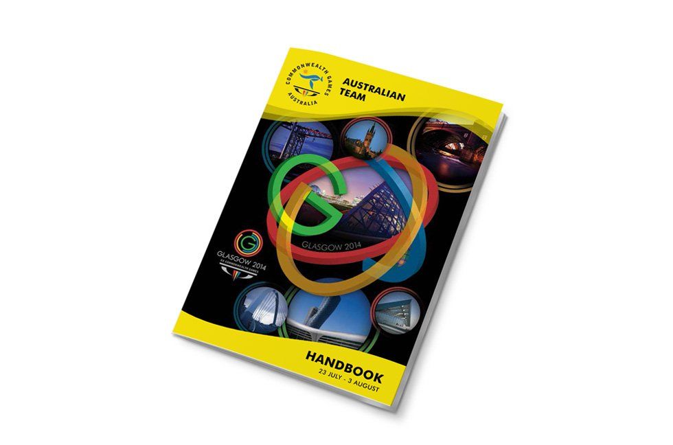Commonwealth Game 2014 Australian Team handbook