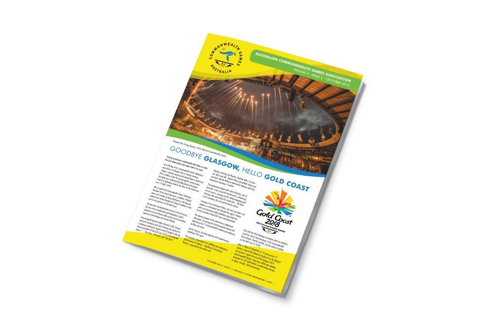 Commonwealth Game 2014 Australian Team handbook