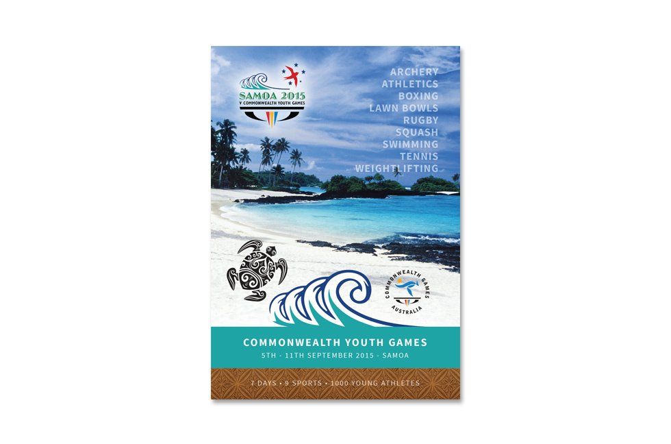 Commonwealth Game 2015 poster