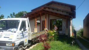 Realizzazione di coperture in legno