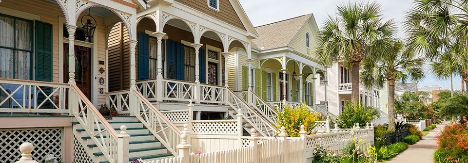 row of houses