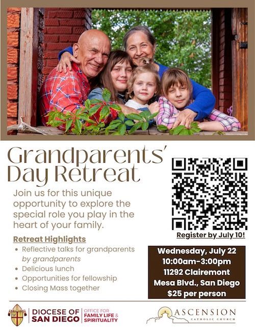 Grandparents' Day Retreat, July 22