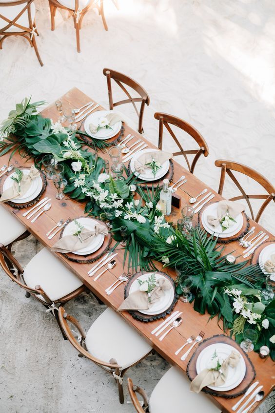 Natural Whispering Leaves Garland