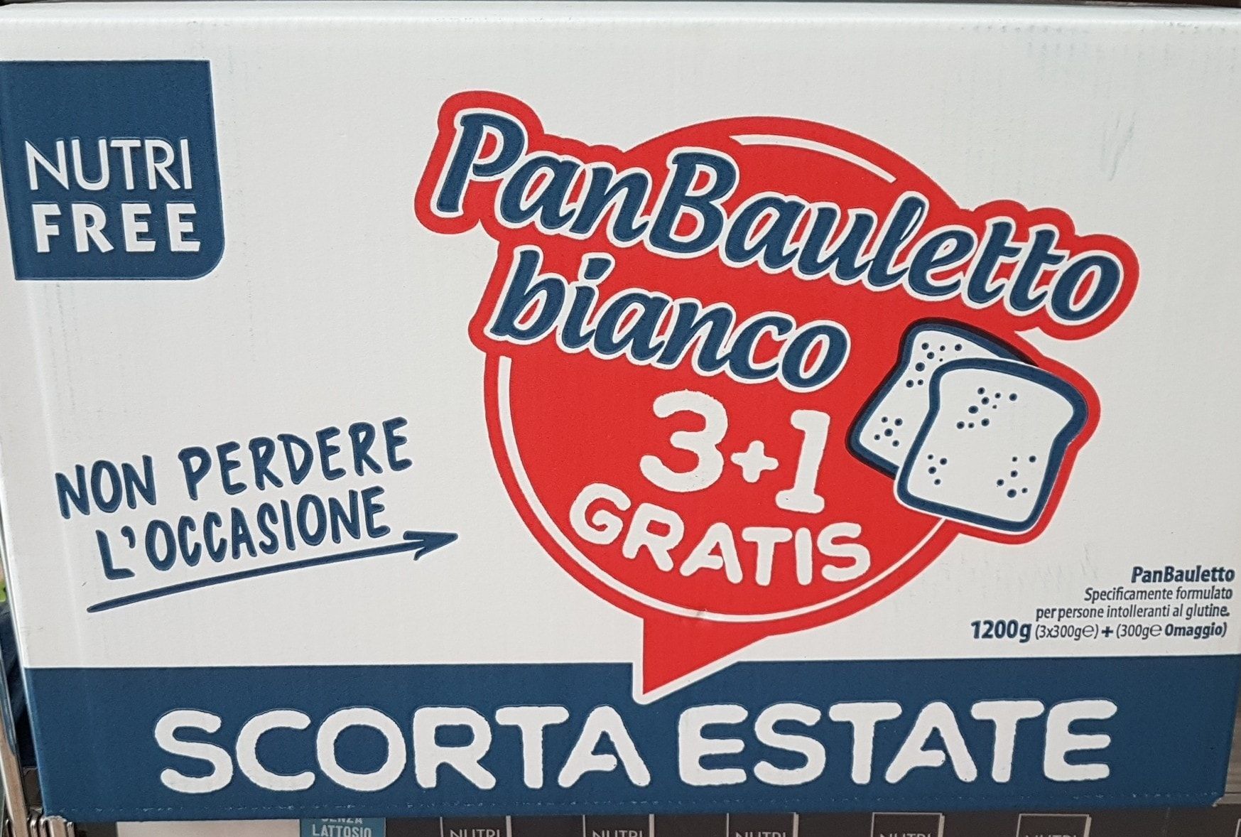 Scatola di pane PanBauletto bianco, bianco, con offerta 