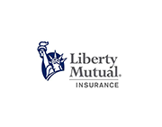 Liberty Mutual Insurance logo with Statue of Liberty icon.