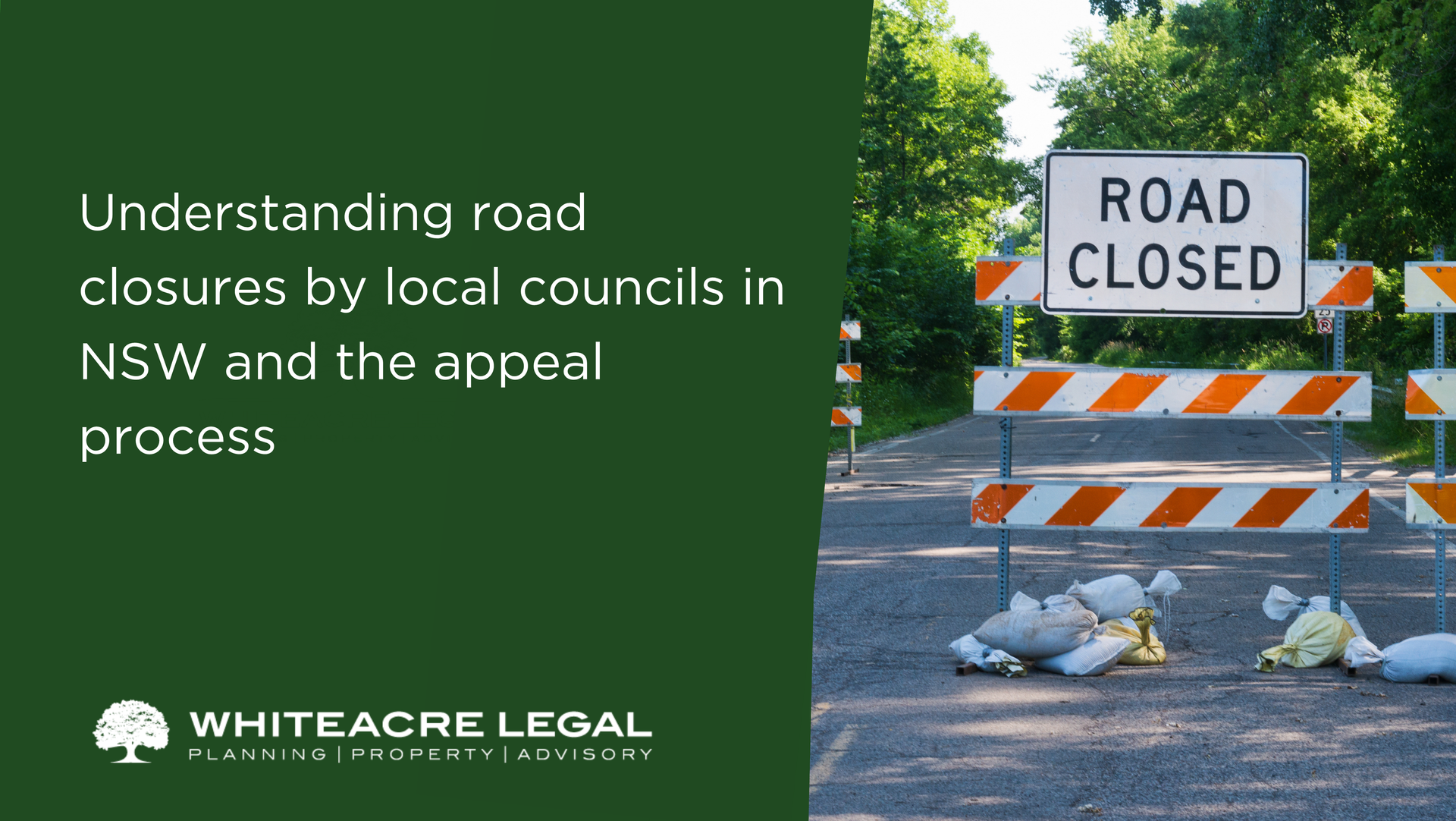 Understanding road closures by local councils in NSW and the appeal process