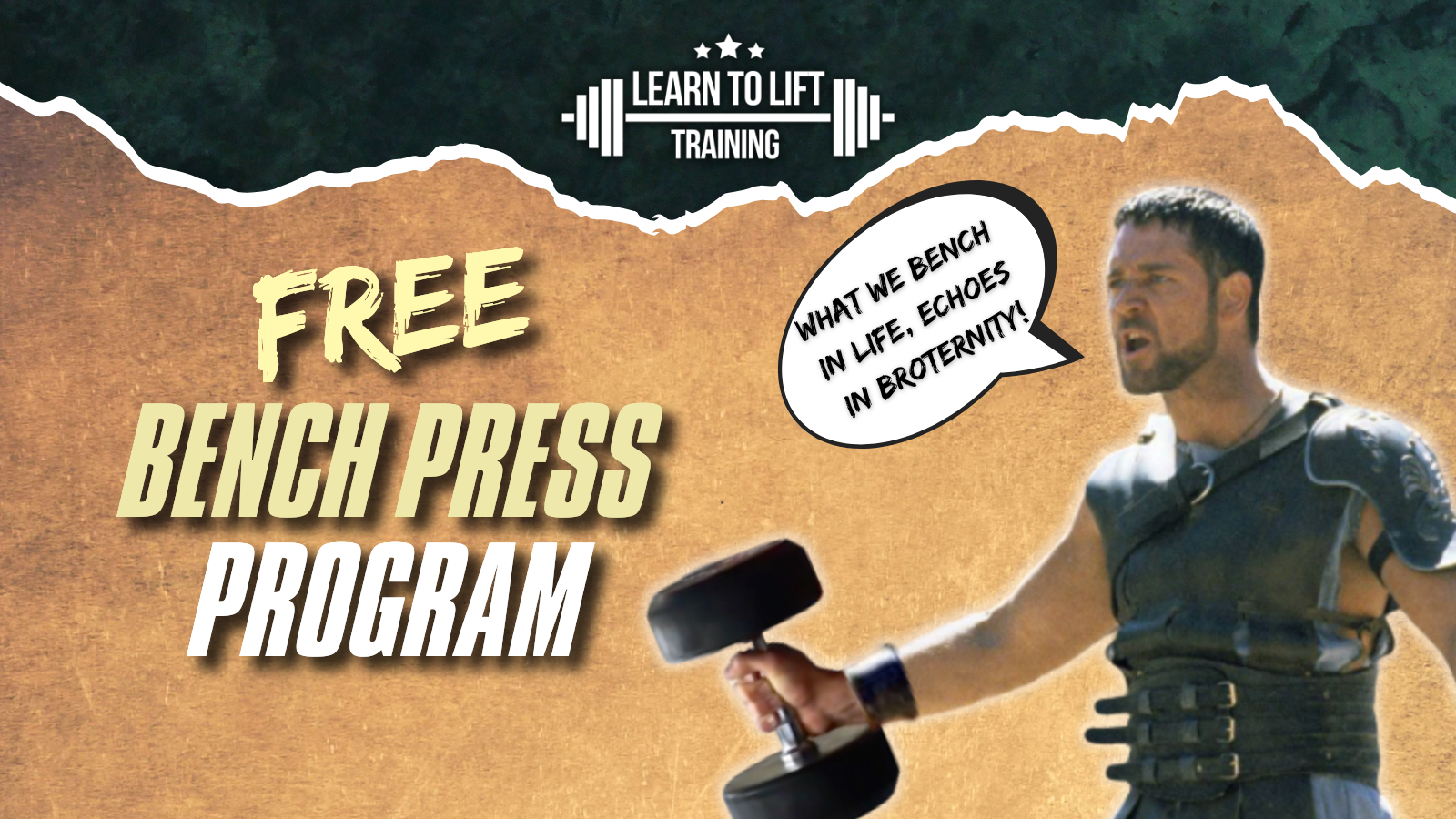 8 Week Bench Press Program by a Personal Trainer in Glasgow Cover Pic