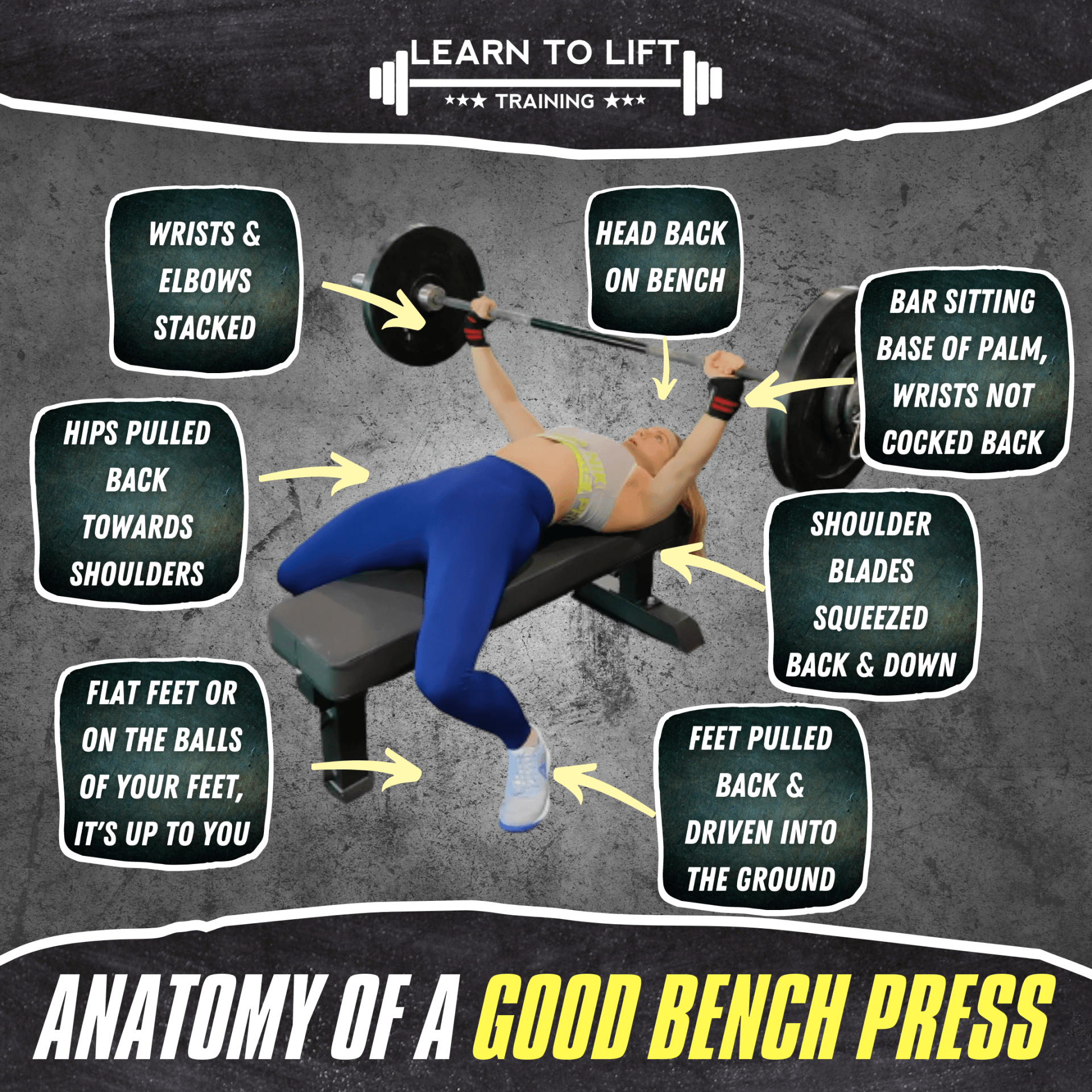Personal Training Glasgow - Anatomy Of A Good Bench Press