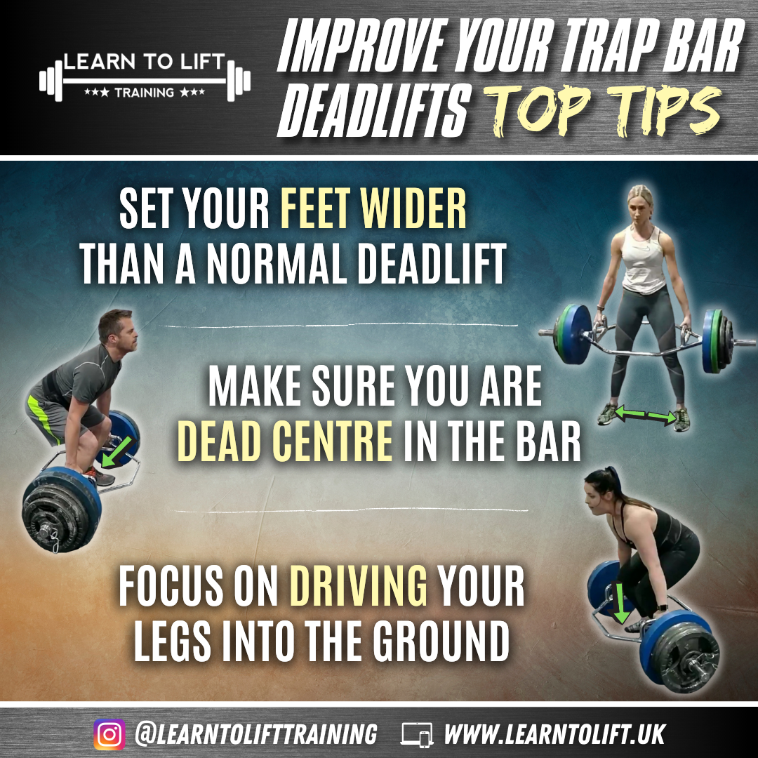 Glasgow Bootcamp - 3 Things You Can Do To Improve Your Trap Bar Deadlifts