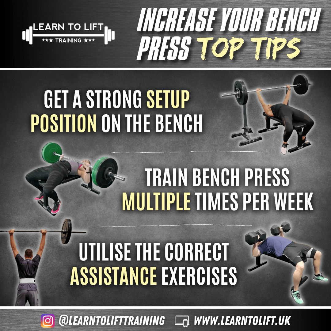 Glasgow Bootcamp - Increase Your Bench Press Top Tips