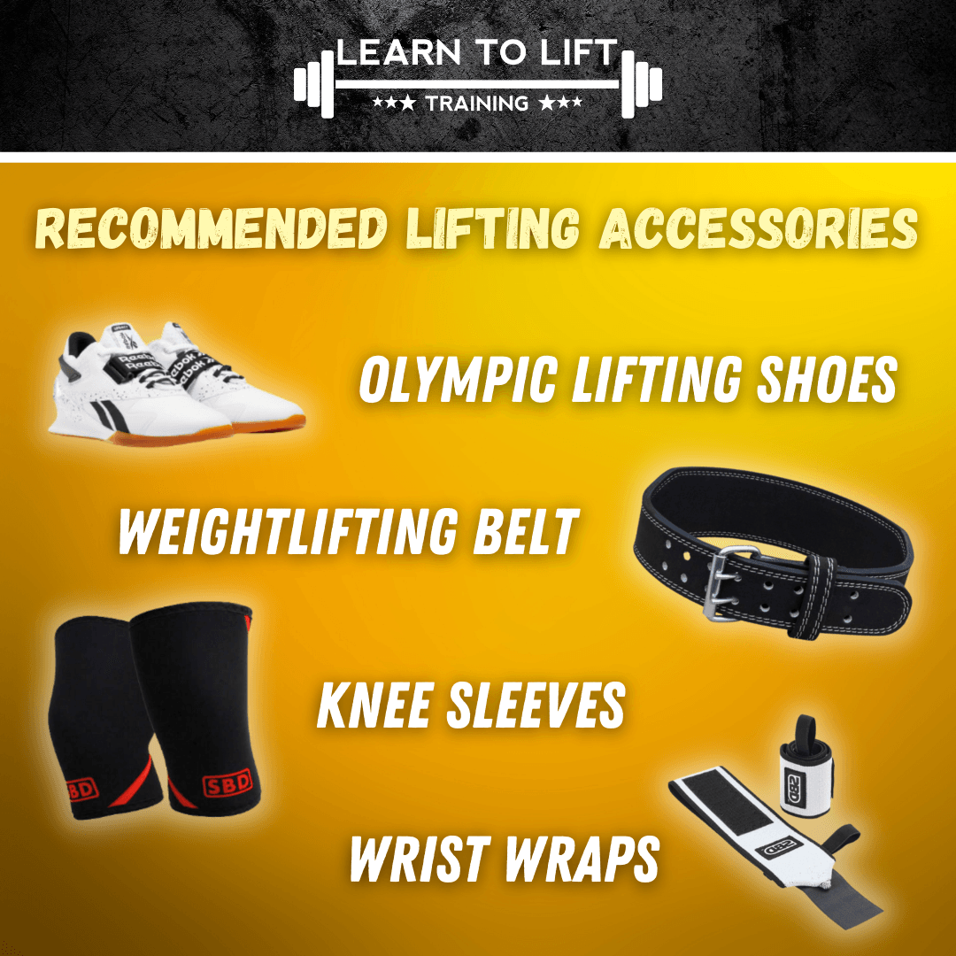 Personal Training Glasgow - Recommended Lifting Accessories